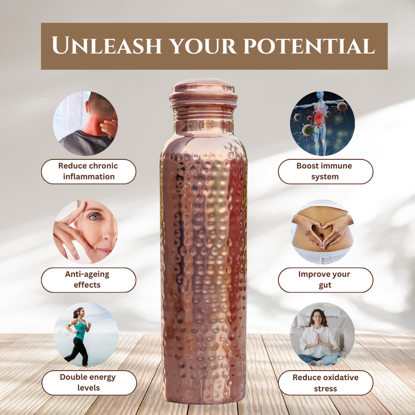 Zenca Copper Bottle