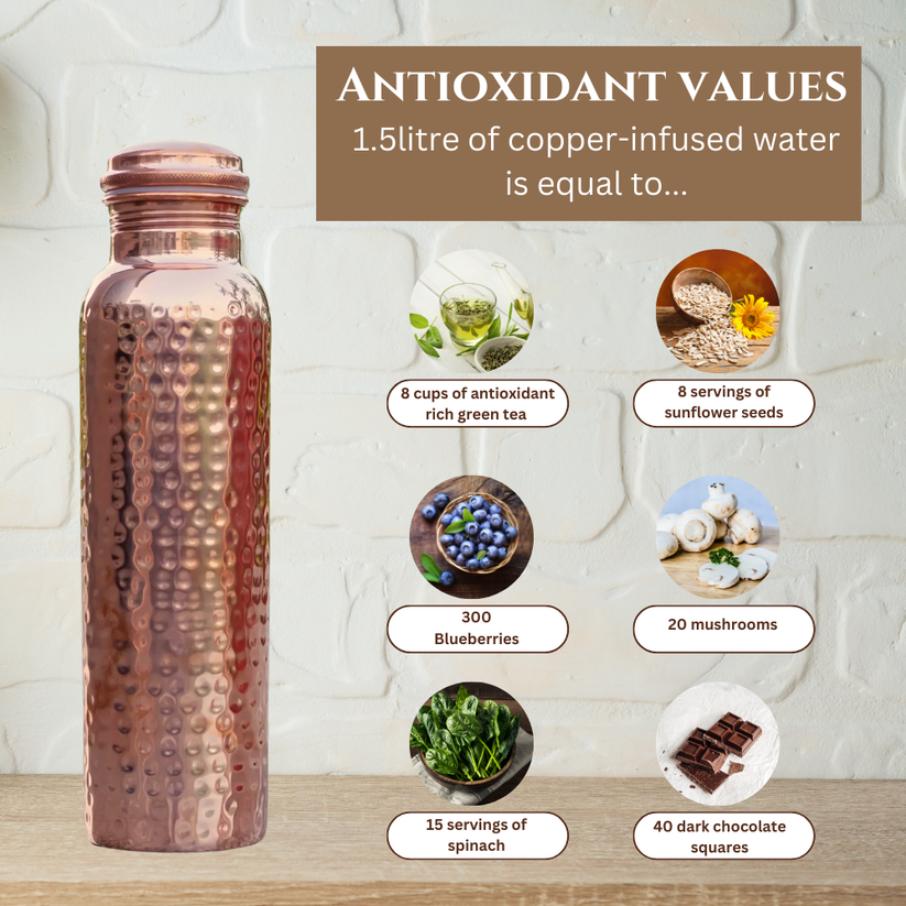 Zenca Copper Bottle