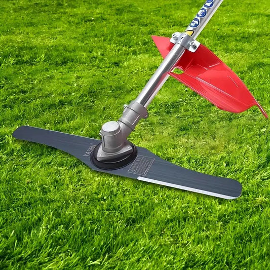 Double edged hardened steel trimmer blade
