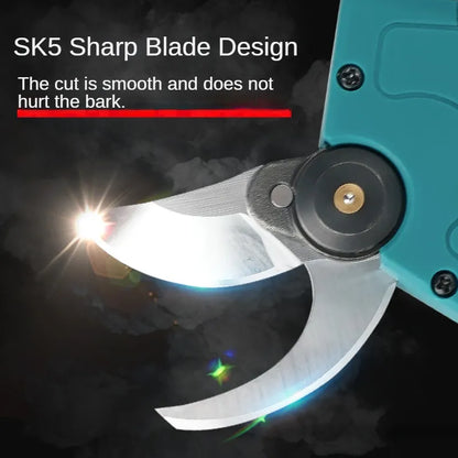 Tungsten steel pruning blade detail