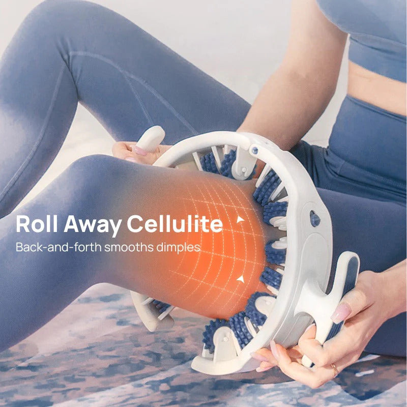 Cellulite Massage Roller for Body Contouring, Lymphatic Drainage & Toning | Zenca