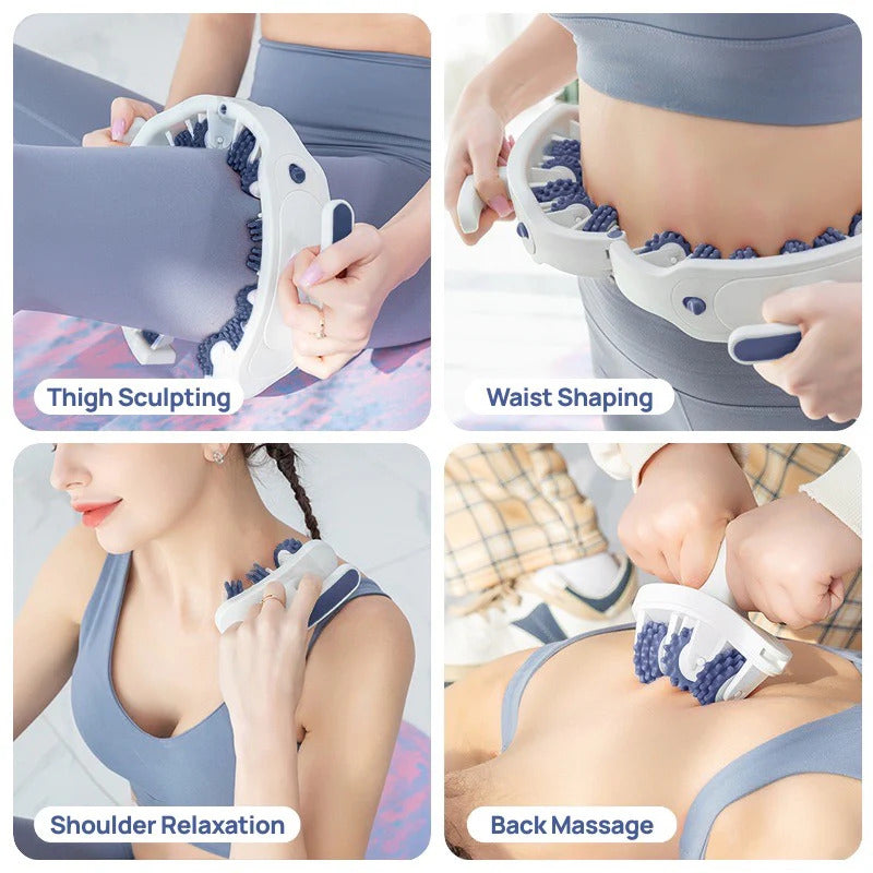 Cellulite Massage Roller for Body Contouring, Lymphatic Drainage & Toning | Zenca