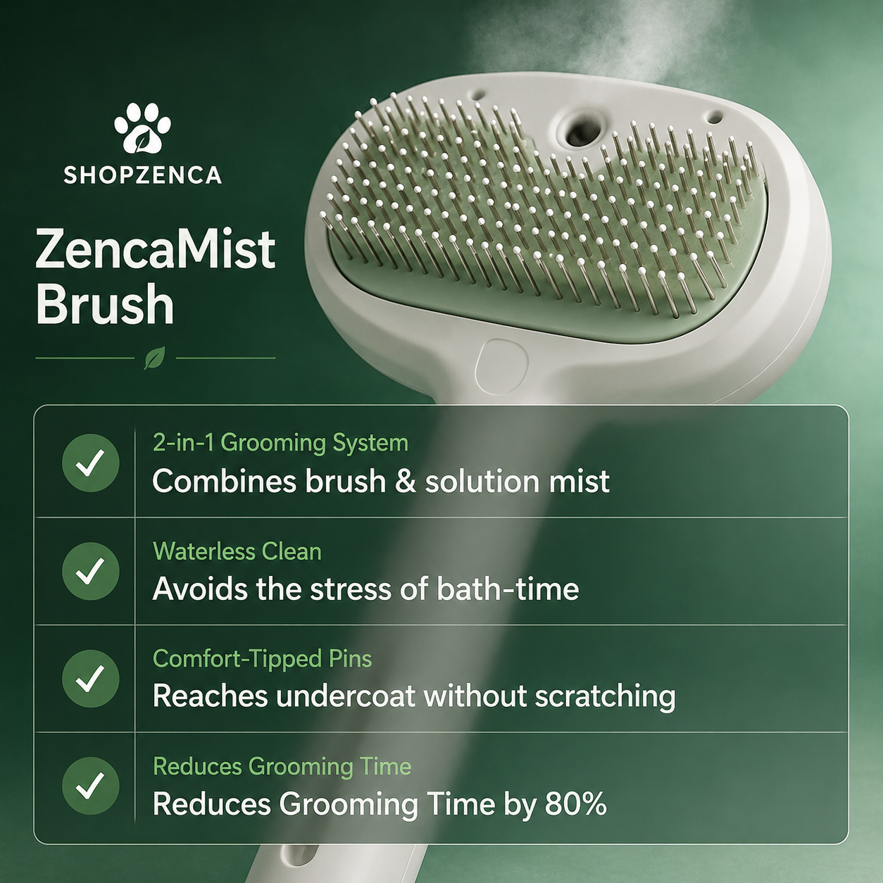 ZencaMist Brush
