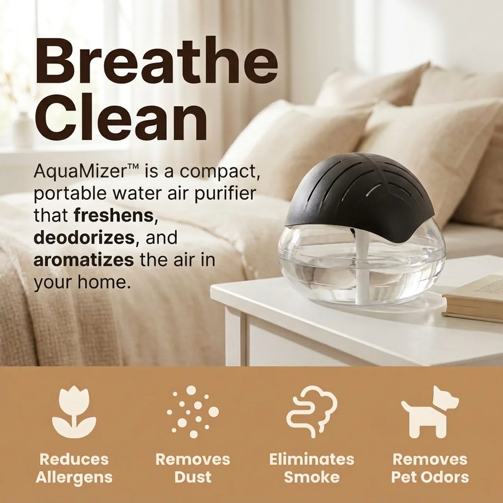 PetZen Air Purifier in the living room