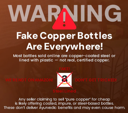 Hammered Copper Water Bottle, Ayurvedic Health & Antioxidant Benefits | Zenca